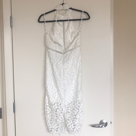 NWT Bardot Gemma Lace Dress in White - Picture 4 of 5
